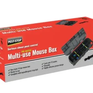 Pre-Baited Multi Use Mouse Box by Pest Stop