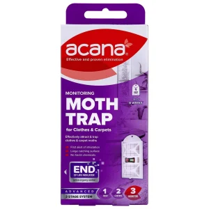 Acana Monitoring Moth Trap for Clothes and Carpet